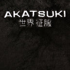 Produktbild Naruto - Akatsuki Plüsch Jacke mit Kapuze schwarz