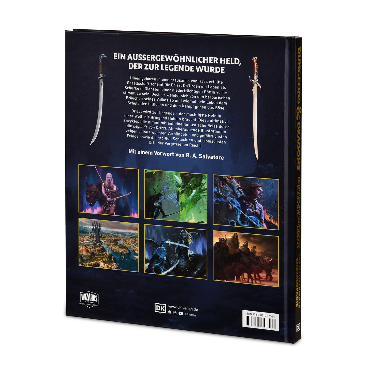Produktbild Dungeons & Dragons - Die Legende von Drizzt Illustrierte Enzyklopädie