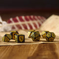 Produktbild Harry Potter - Hufflepuff RPG Würfel Set 7tlg schwarz