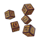 Produktbild Harry Potter - Gryffindor RPG Würfel Set 5tlg mit Würfelbeutel rot