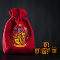 Produktbild Harry Potter - Gryffindor RPG Würfel Set 5tlg mit Würfelbeutel rot