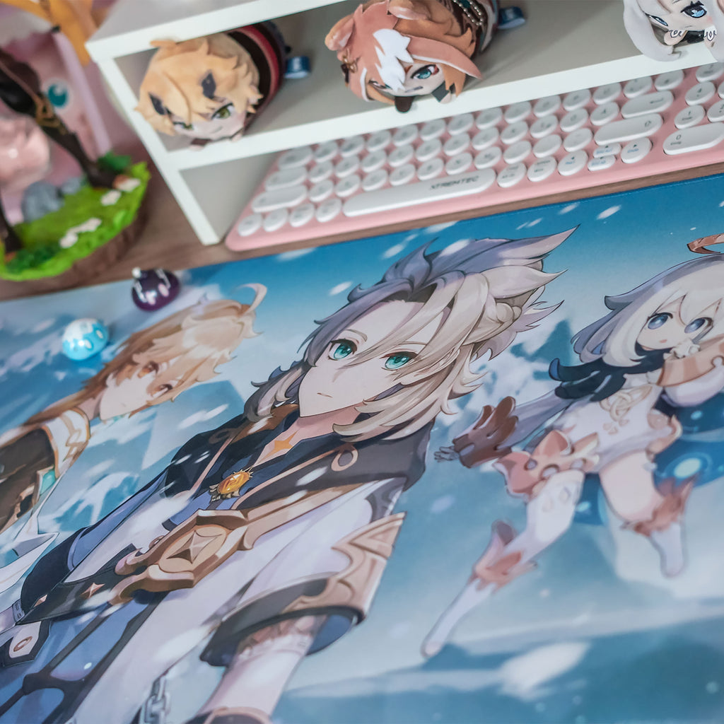 Produktbild Genshin Impact - White Dust and Snow Shadow Mousepad