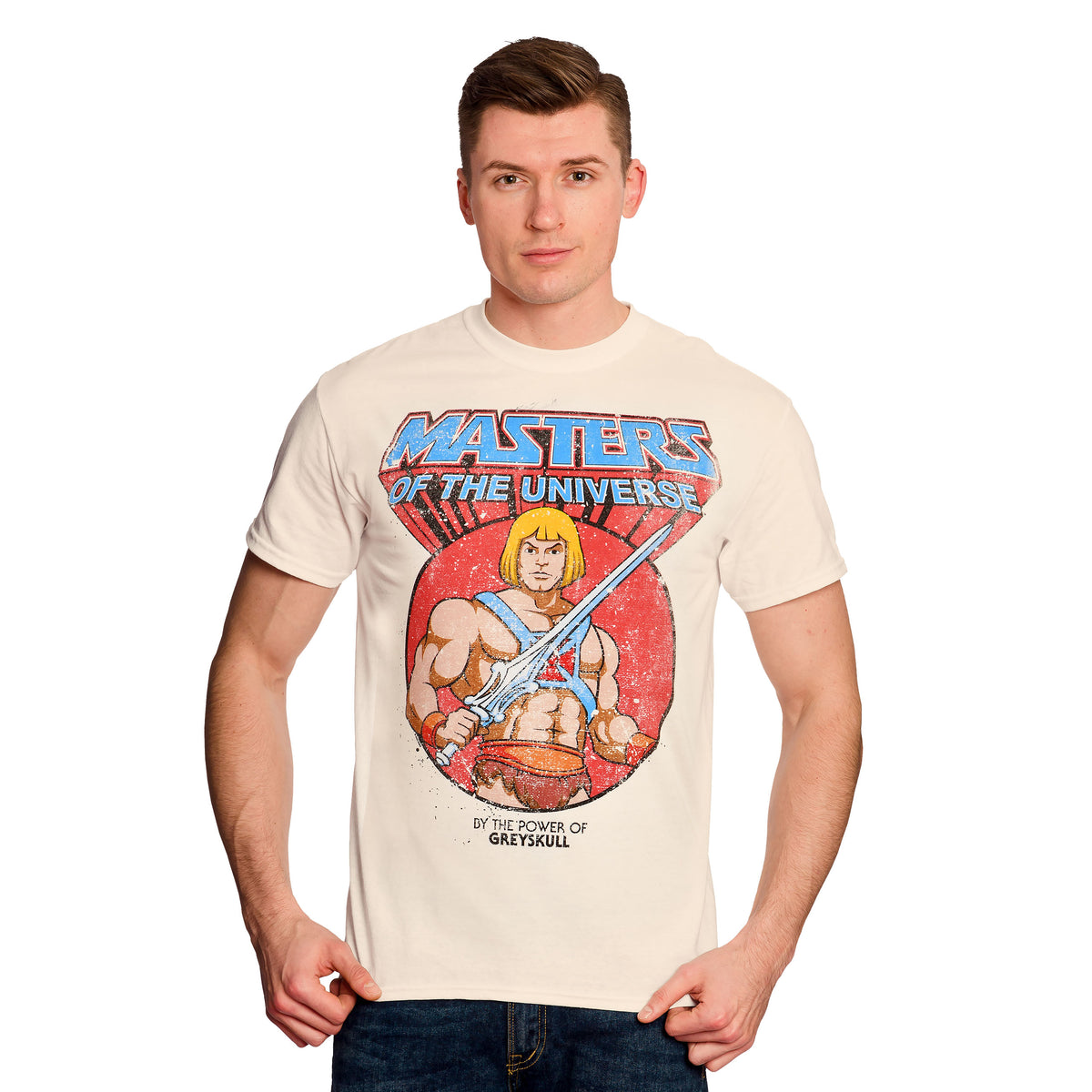 Produktbild Masters of The Universe - He-Man Vintage T-Shirt creme