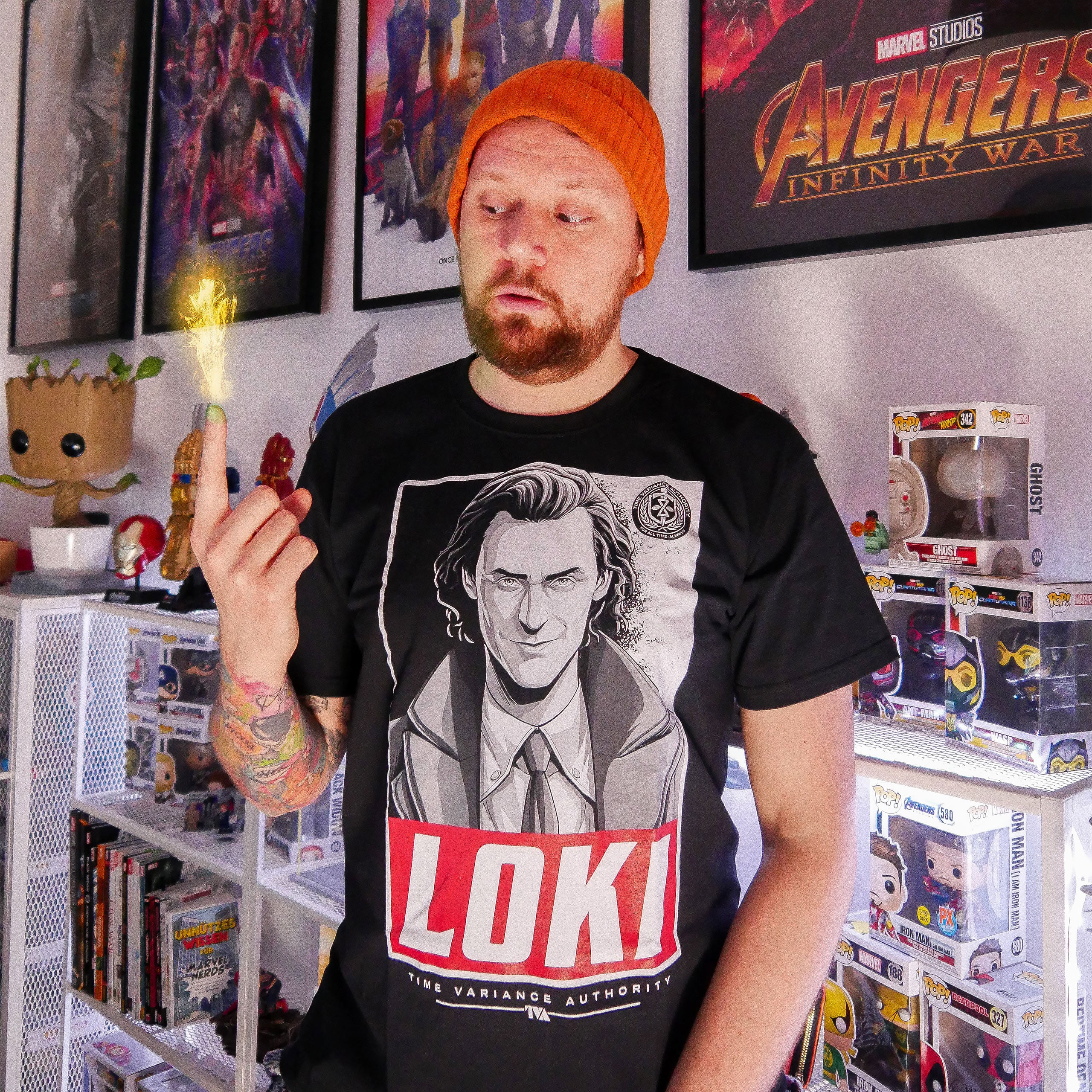 Produktbild Loki Square T-Shirt schwarz