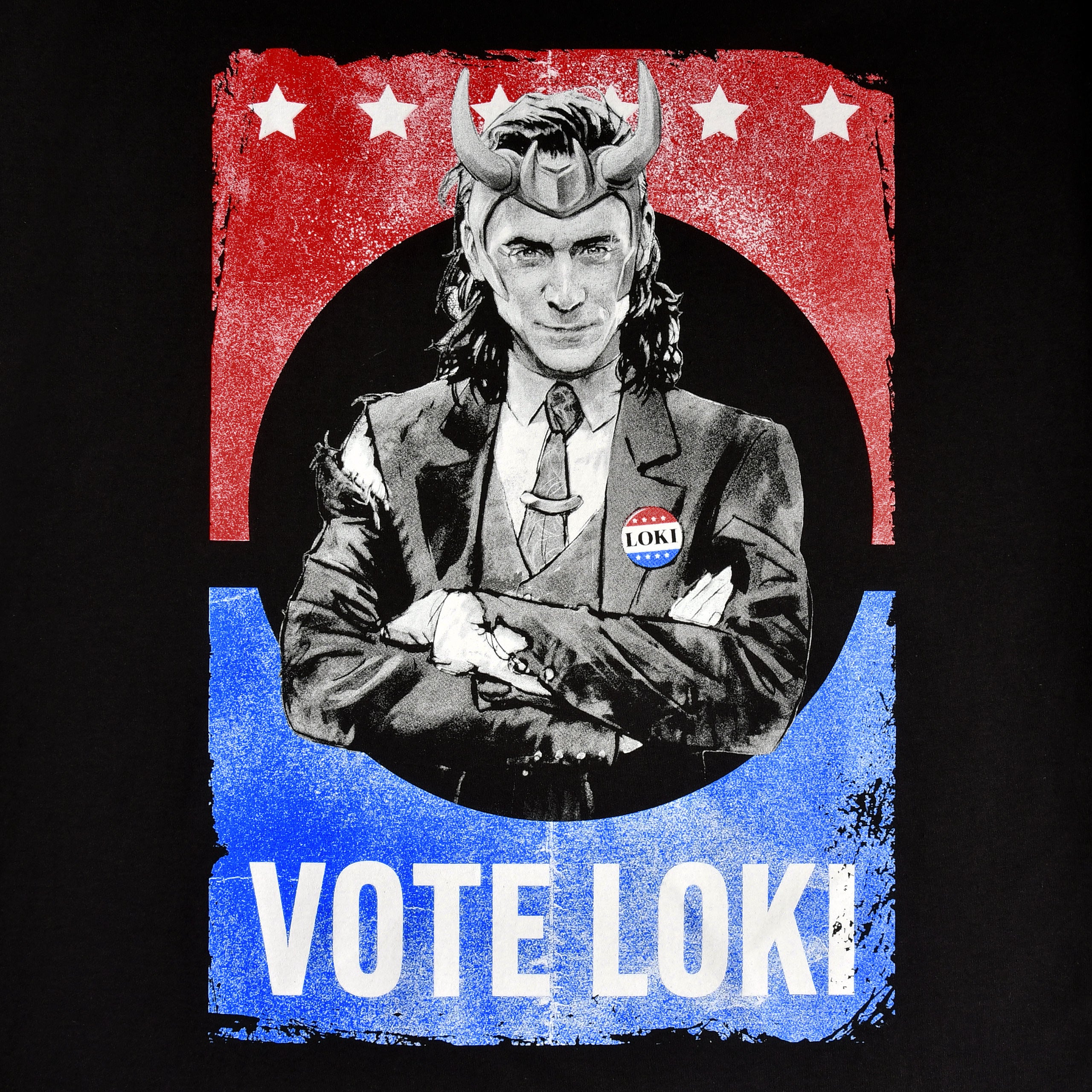 Produktbild Loki - Vote Loki T-Shirt schwarz
