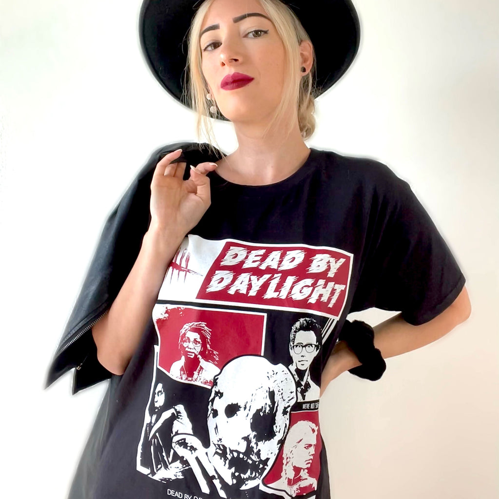 Produktbild Dead by Daylight - Retro Line Trapper T-Shirt schwarz