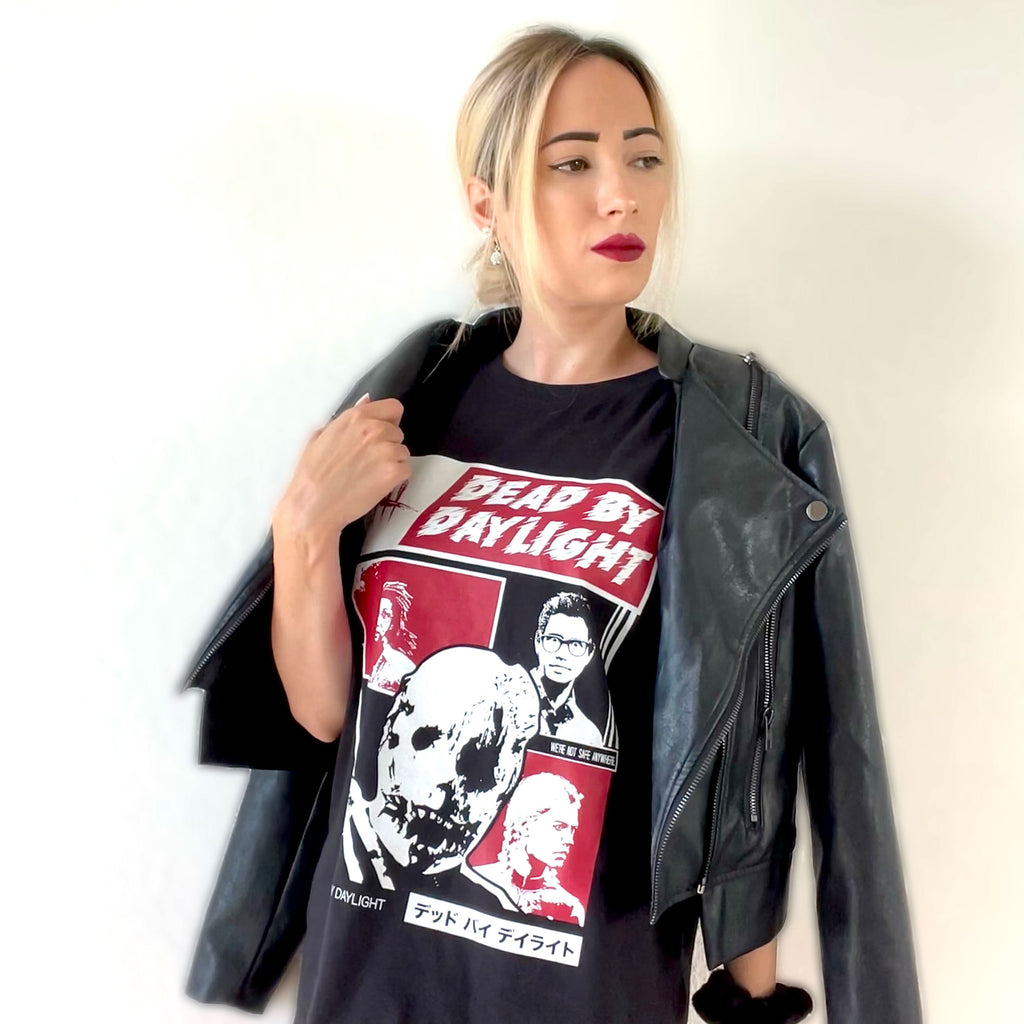 Produktbild Dead by Daylight - Retro Line Trapper T-Shirt schwarz