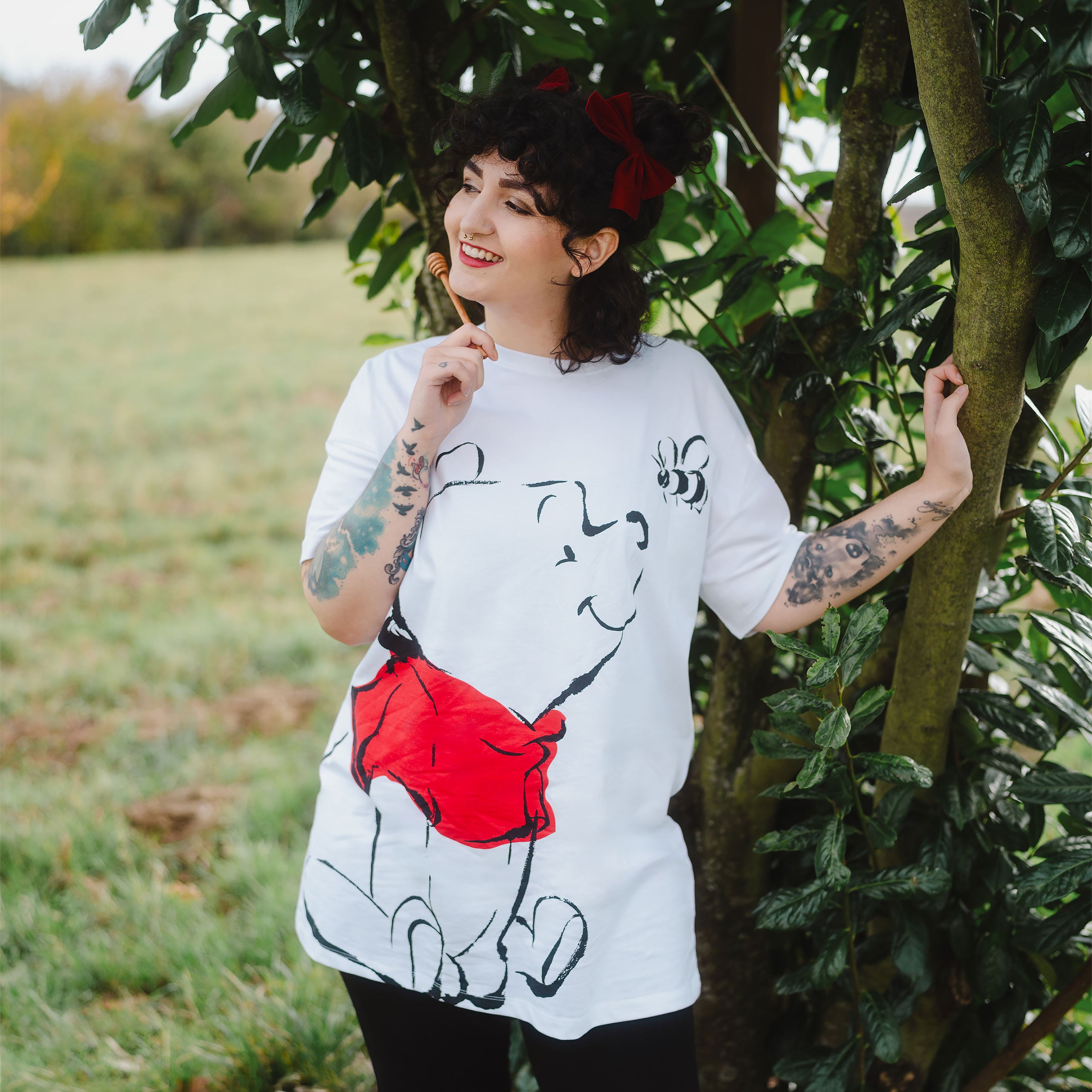 Produktbild Winnie Puuh - Oversize T-Shirt weiß