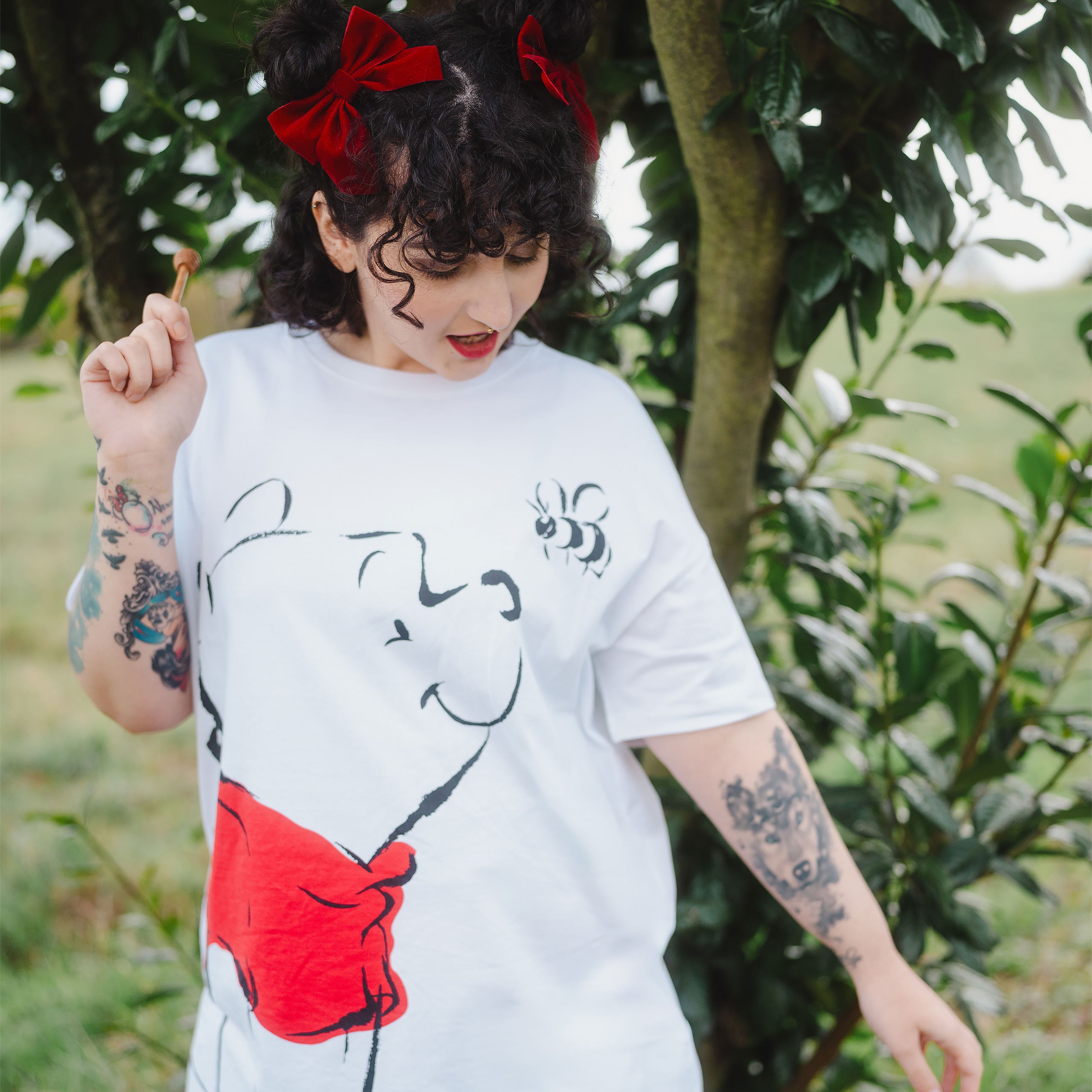 Produktbild Winnie Puuh - Oversize T-Shirt weiß