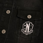 Produktbild Wednesday - Nevermore Academy Jeansjacke schwarz