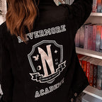 Produktbild Wednesday - Nevermore Academy Jeansjacke schwarz