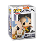 Produktbild Avatar The Last Airbender - Aang mit Momo Funko Pop Figur