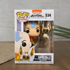 Produktbild Avatar The Last Airbender - Aang mit Momo Funko Pop Figur