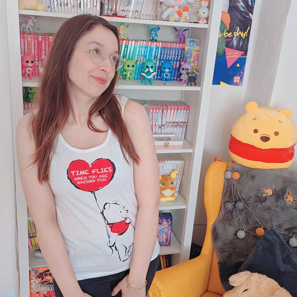 Produktbild Winnie Puuh - Time Flies Tank Top Damen weiß