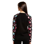 Produktbild Alice im Wunderland - Time for Tea Longsleeve Damen schwarz