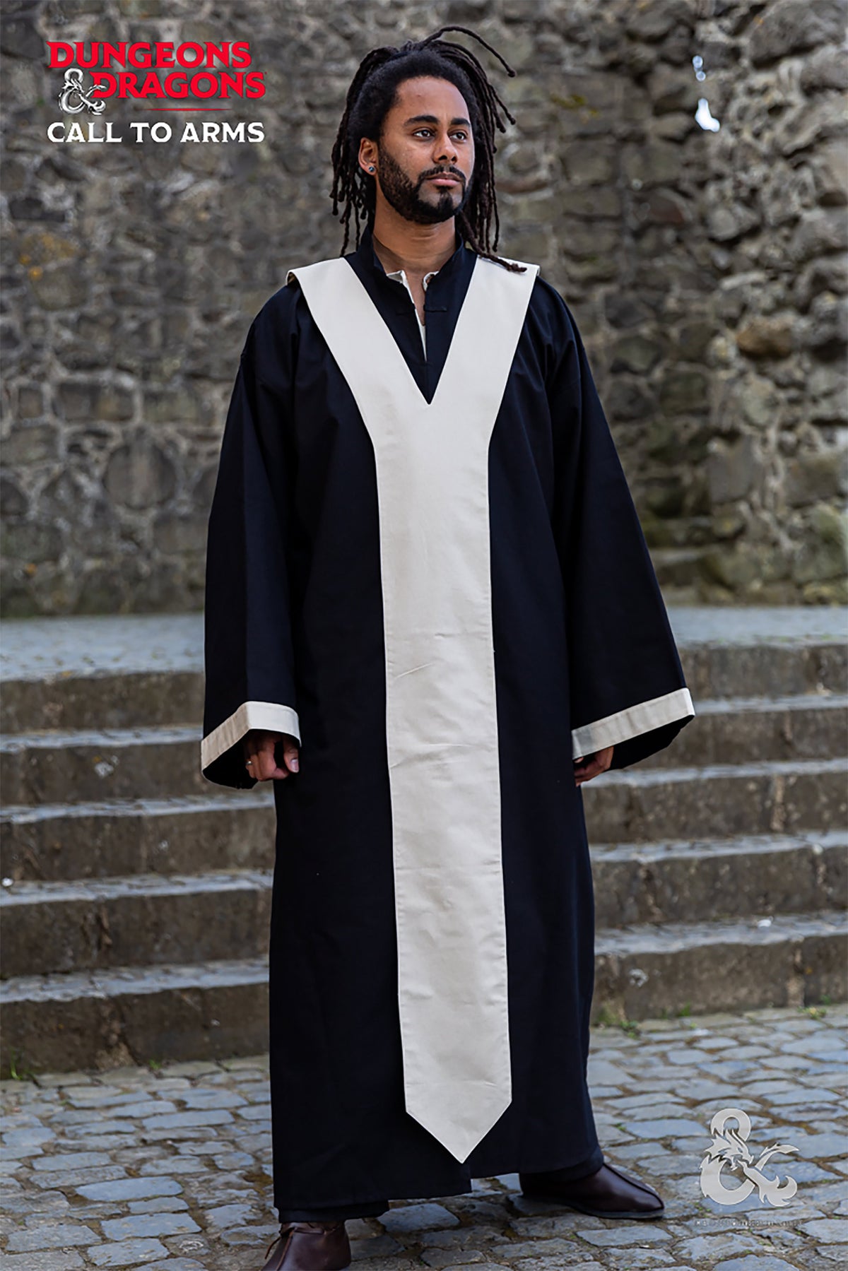 Produktbild Dungeons & Dragons - Magier Robe schwarz-natur