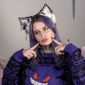 Produktbild Kitsune Ohren weiß-schwarz