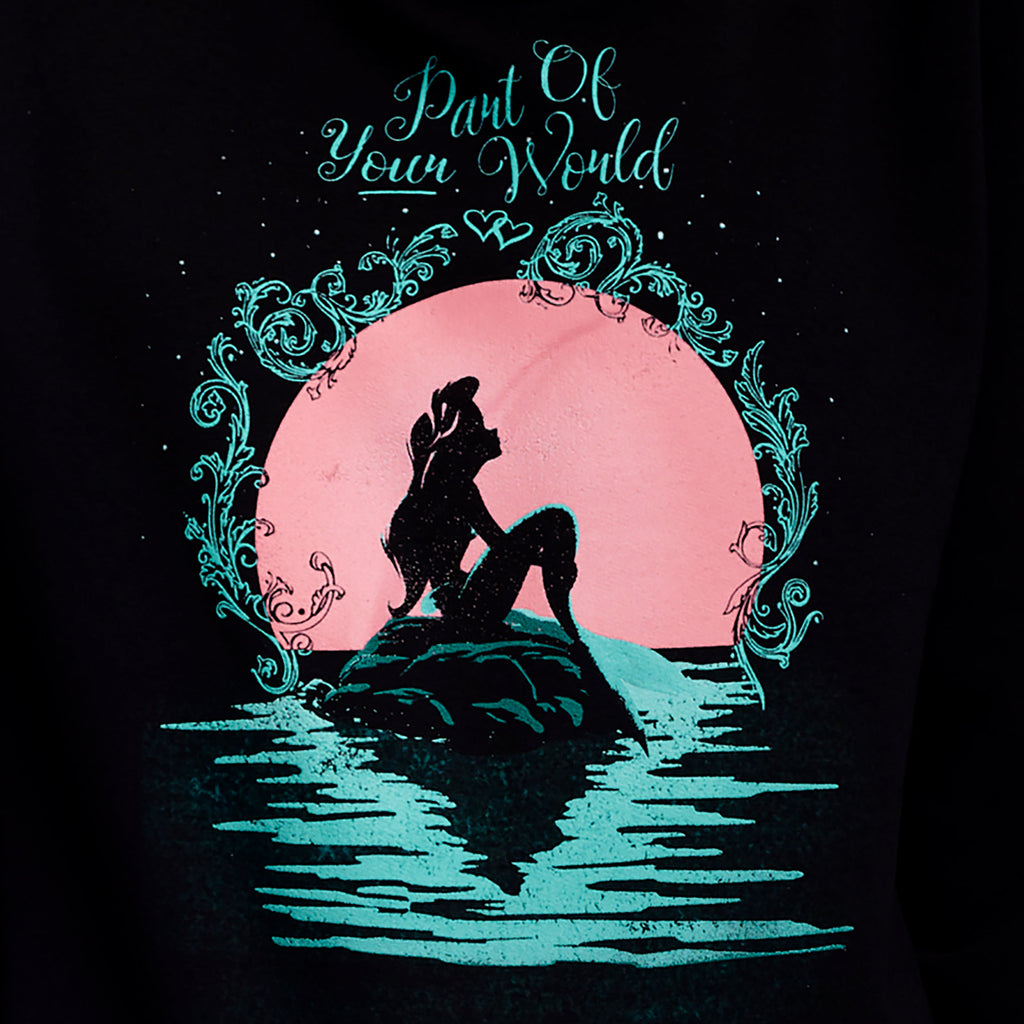 Produktbild Arielle - Part of Your World Hoodie Damen schwarz
