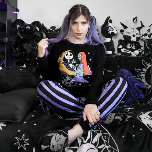 Produktbild Jack und Sally Pyjama - Nightmare Before Christmas