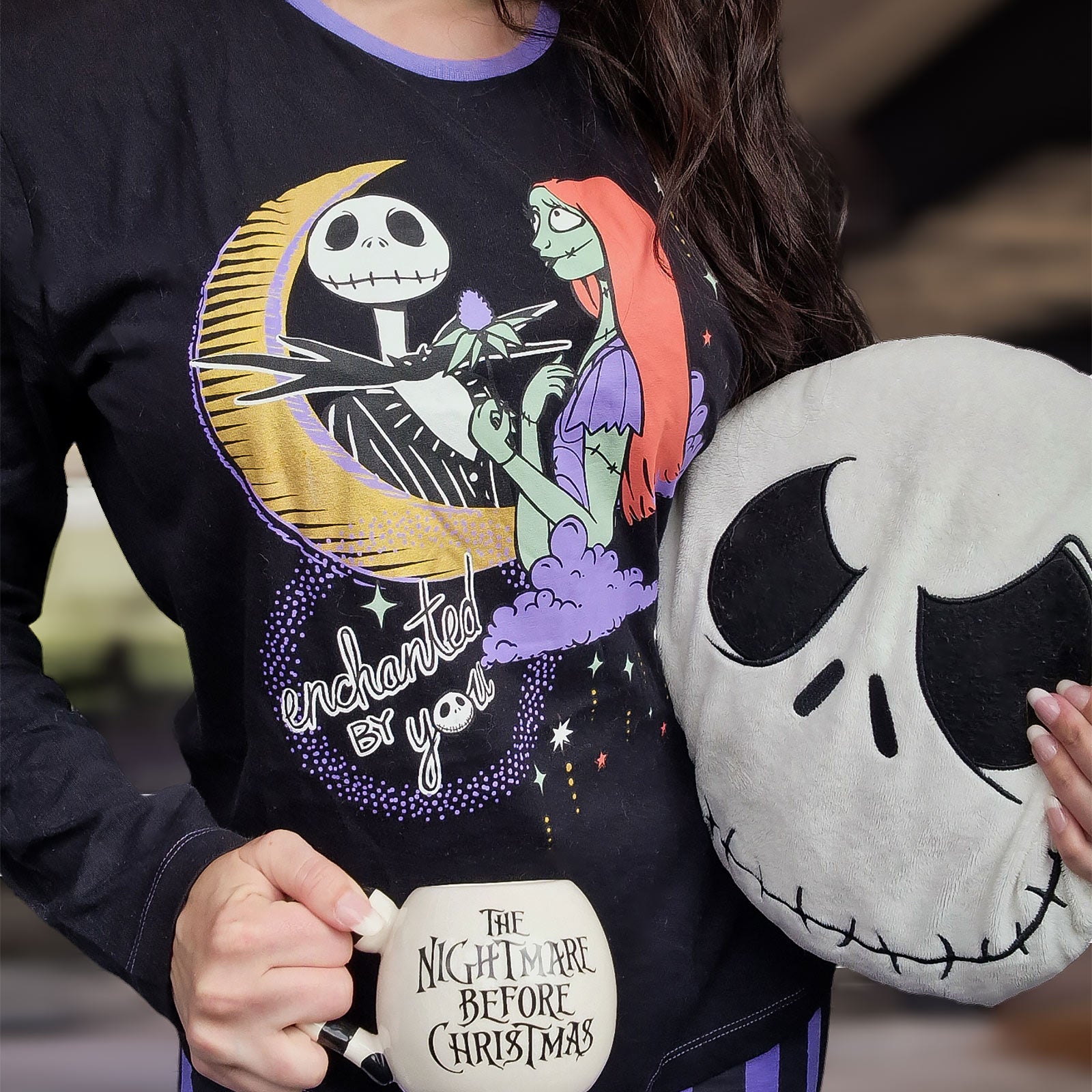 Produktbild Jack und Sally Pyjama - Nightmare Before Christmas