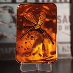 Produktbild Jurassic Park - Moskito in Amber Metallbarren Replik limitiert