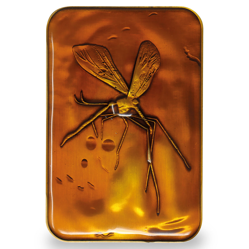 Produktbild Jurassic Park - Moskito in Amber Metallbarren Replik limitiert