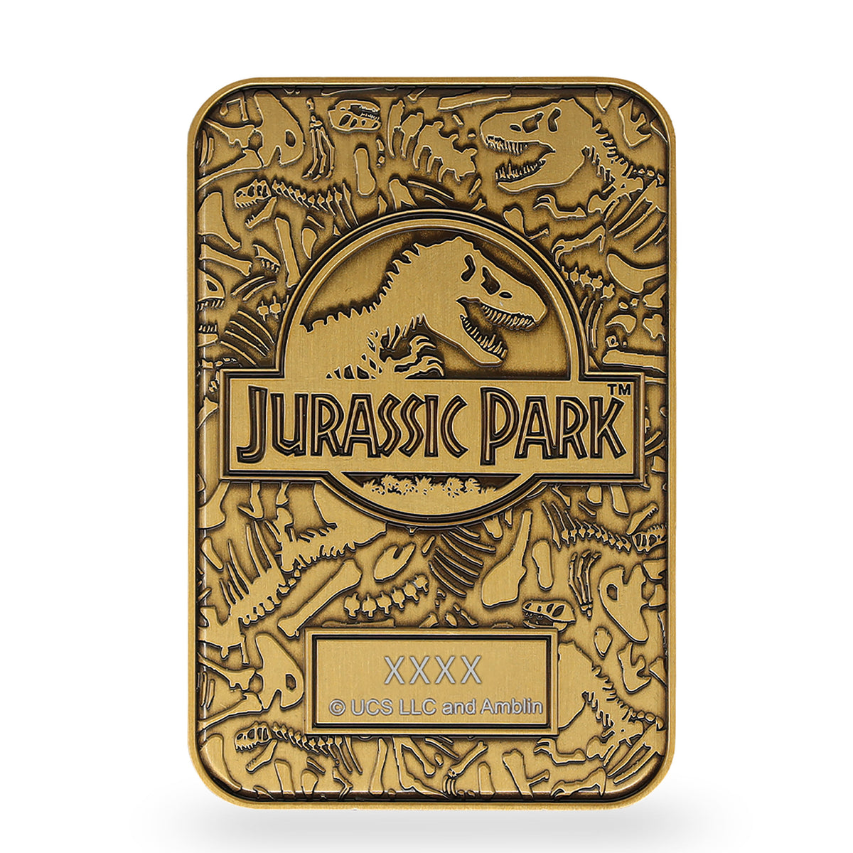 Produktbild Jurassic Park - Moskito in Amber Metallbarren Replik limitiert