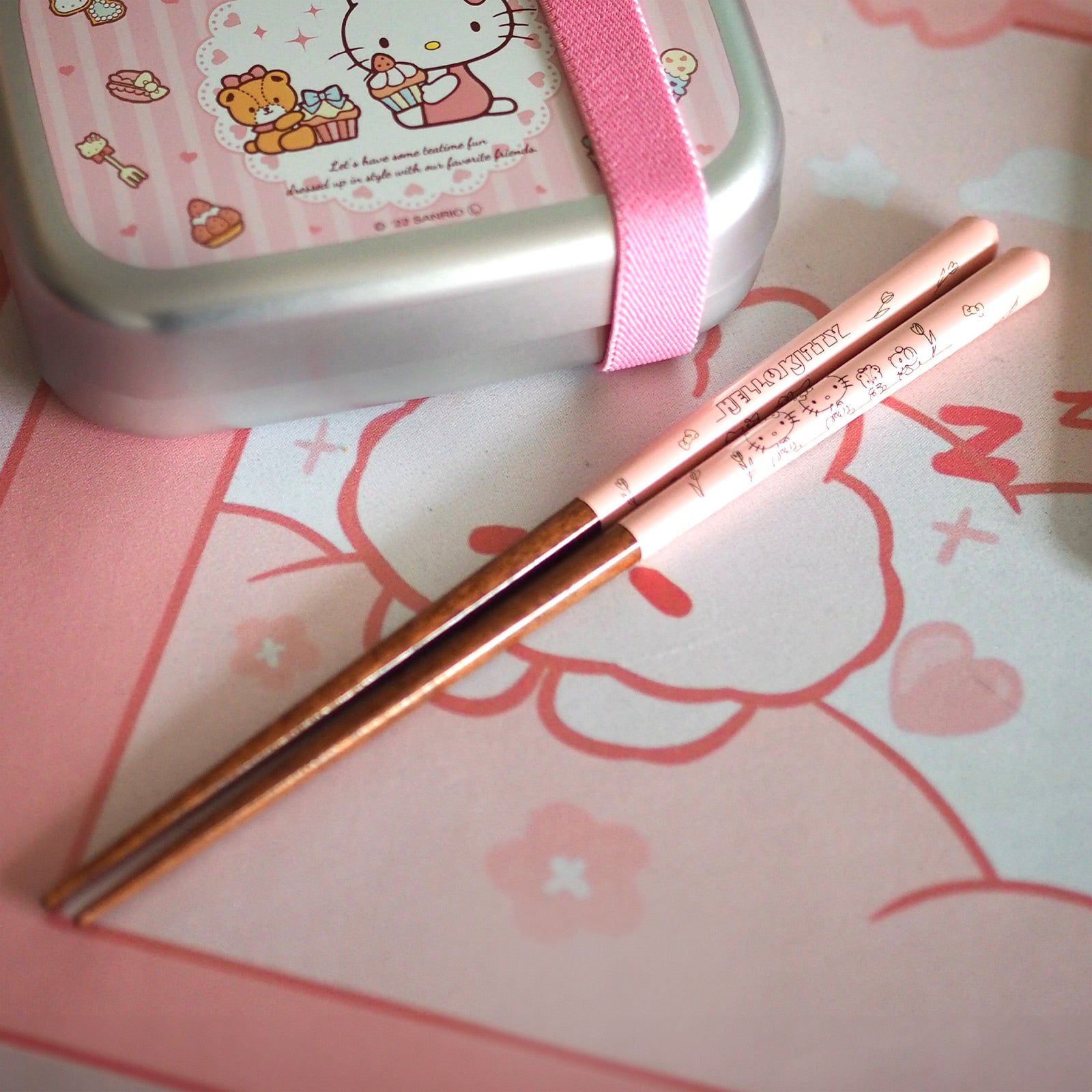 Produktbild Hello Kitty - Friends Ess-Stäbchen