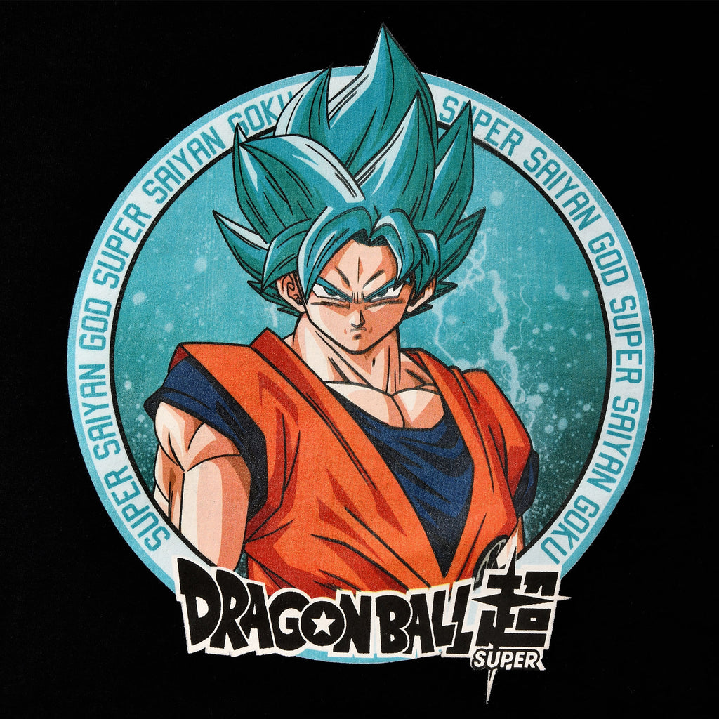 Produktbild Dragon Ball Super - Goku Super Saiyan Blue Hoodie schwarz