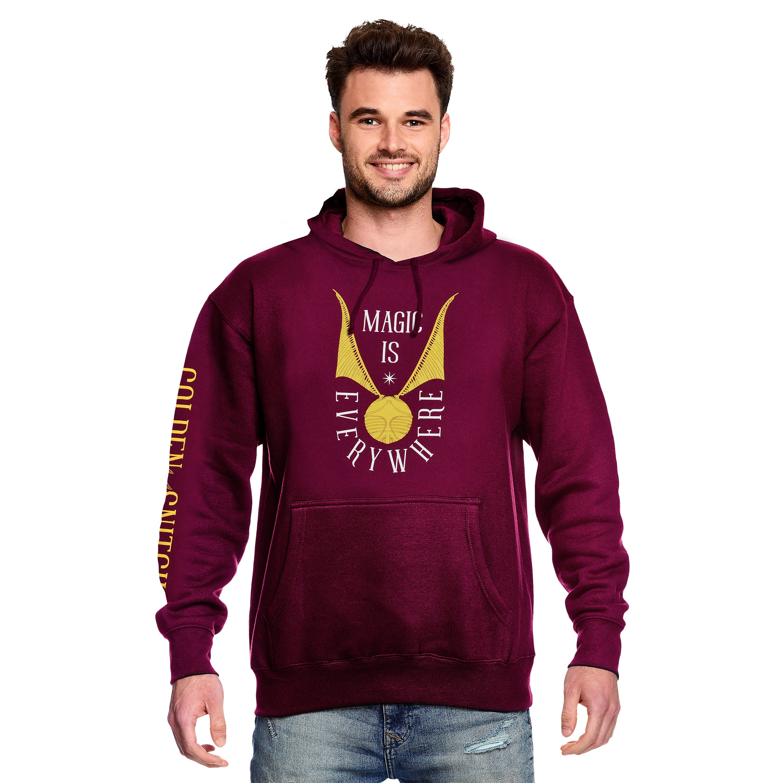 Produktbild Harry Potter - Goldener Schnatz Hoodie rot