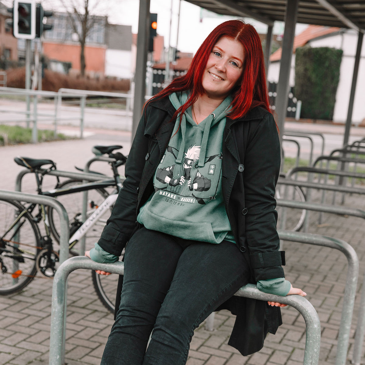 Produktbild Naruto Shippuden - Hatake Kakashi Hoodie grün