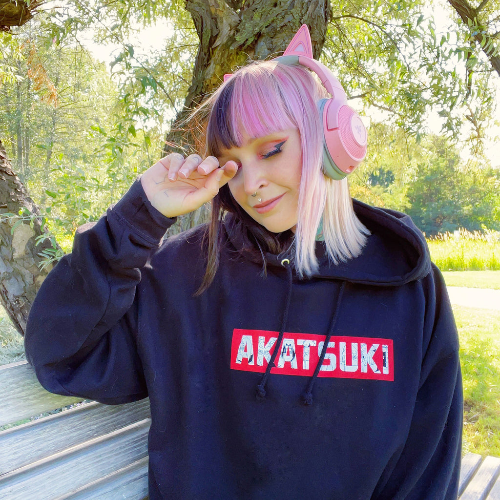 Produktbild Naruto Shippuden - Akatsuki Hoodie schwarz