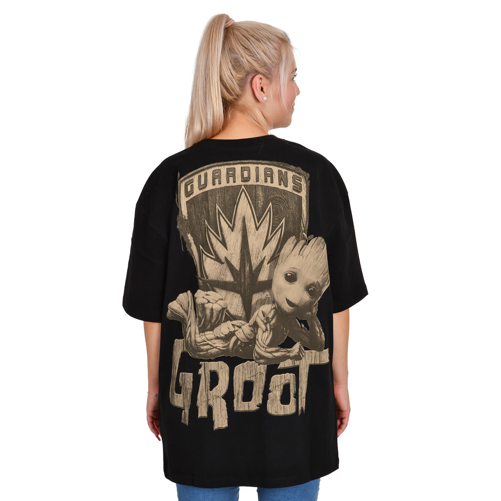 Produktbild Guardians of the Galaxy - Groot Oversize T-Shirt schwarz
