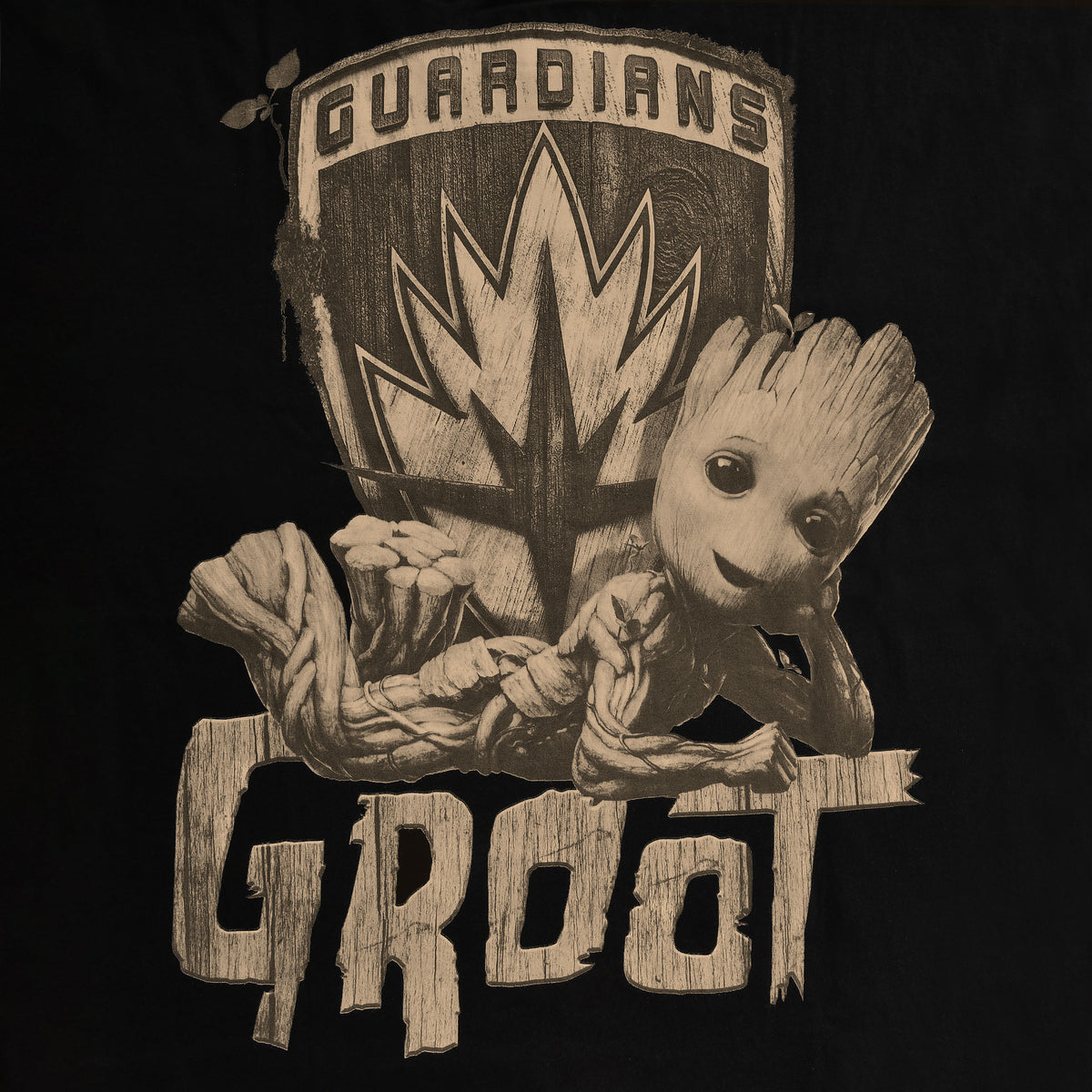 Produktbild Guardians of the Galaxy - Groot Oversize T-Shirt schwarz