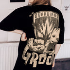 Produktbild Guardians of the Galaxy - Groot Oversize T-Shirt schwarz