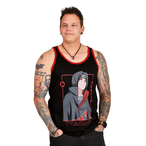 Produktbild Naruto - Itachi Uchiha Tank Top schwarz