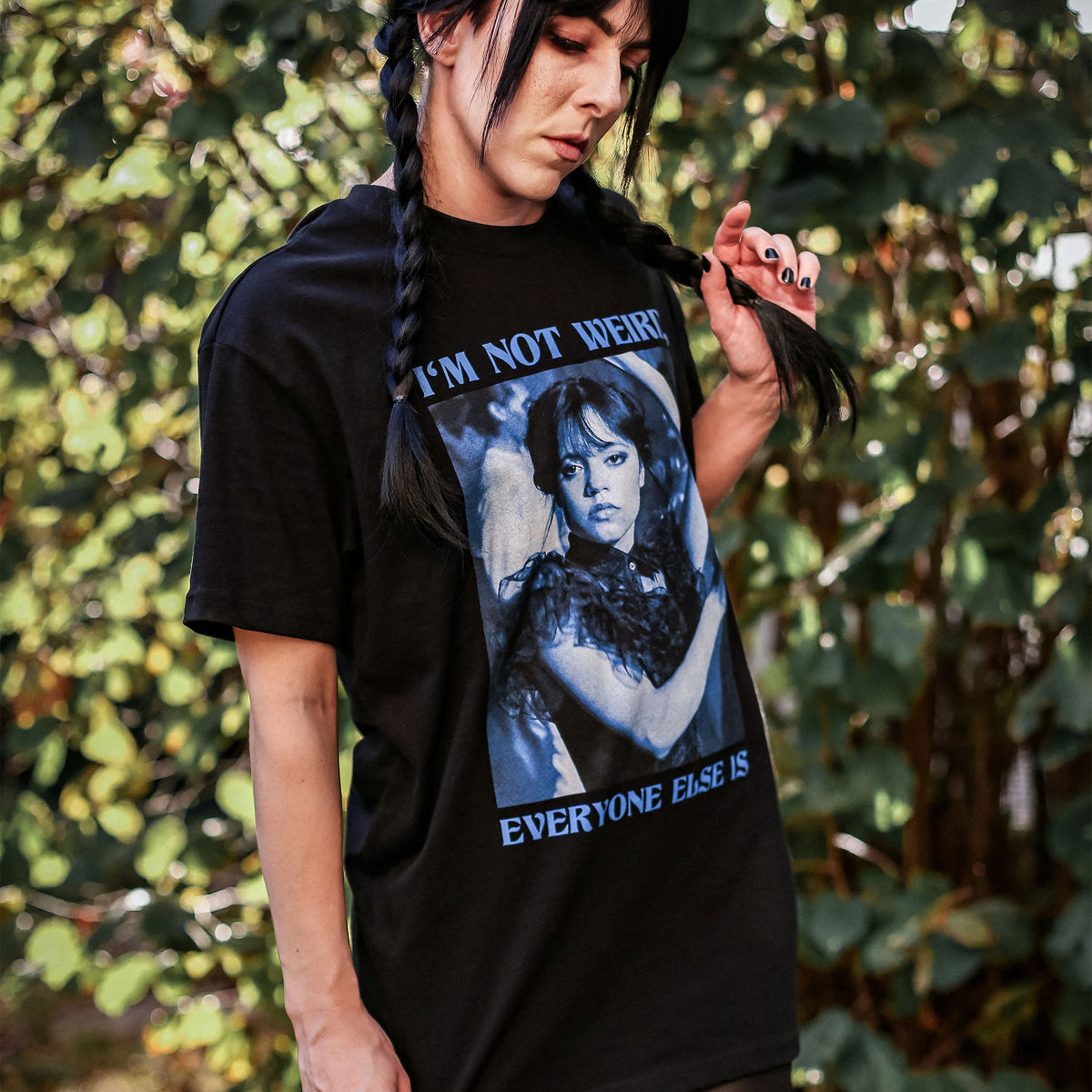 Produktbild Wednesday - Dance Oversize T-Shirt schwarz