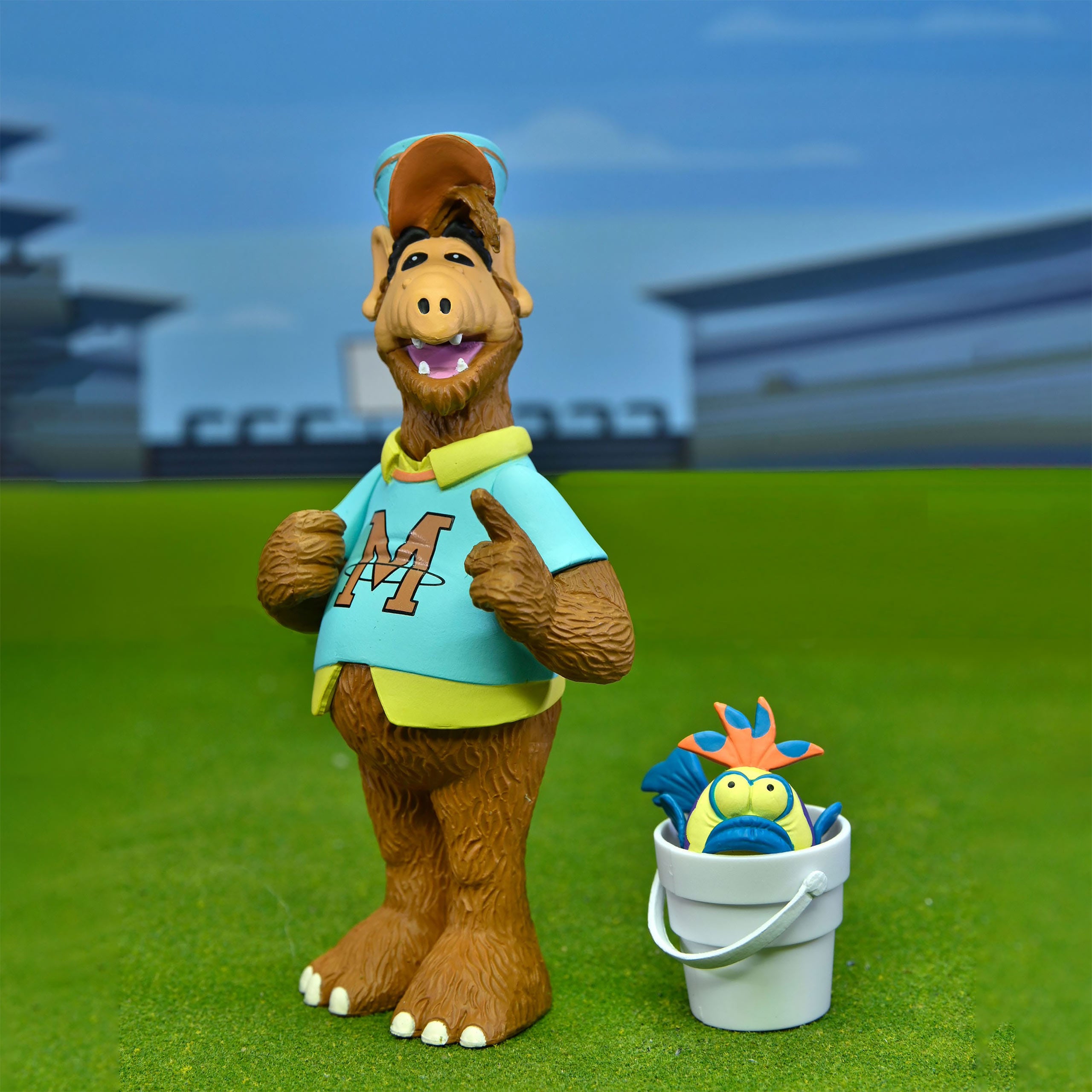Produktbild Alf mit Baseballschläger Figur