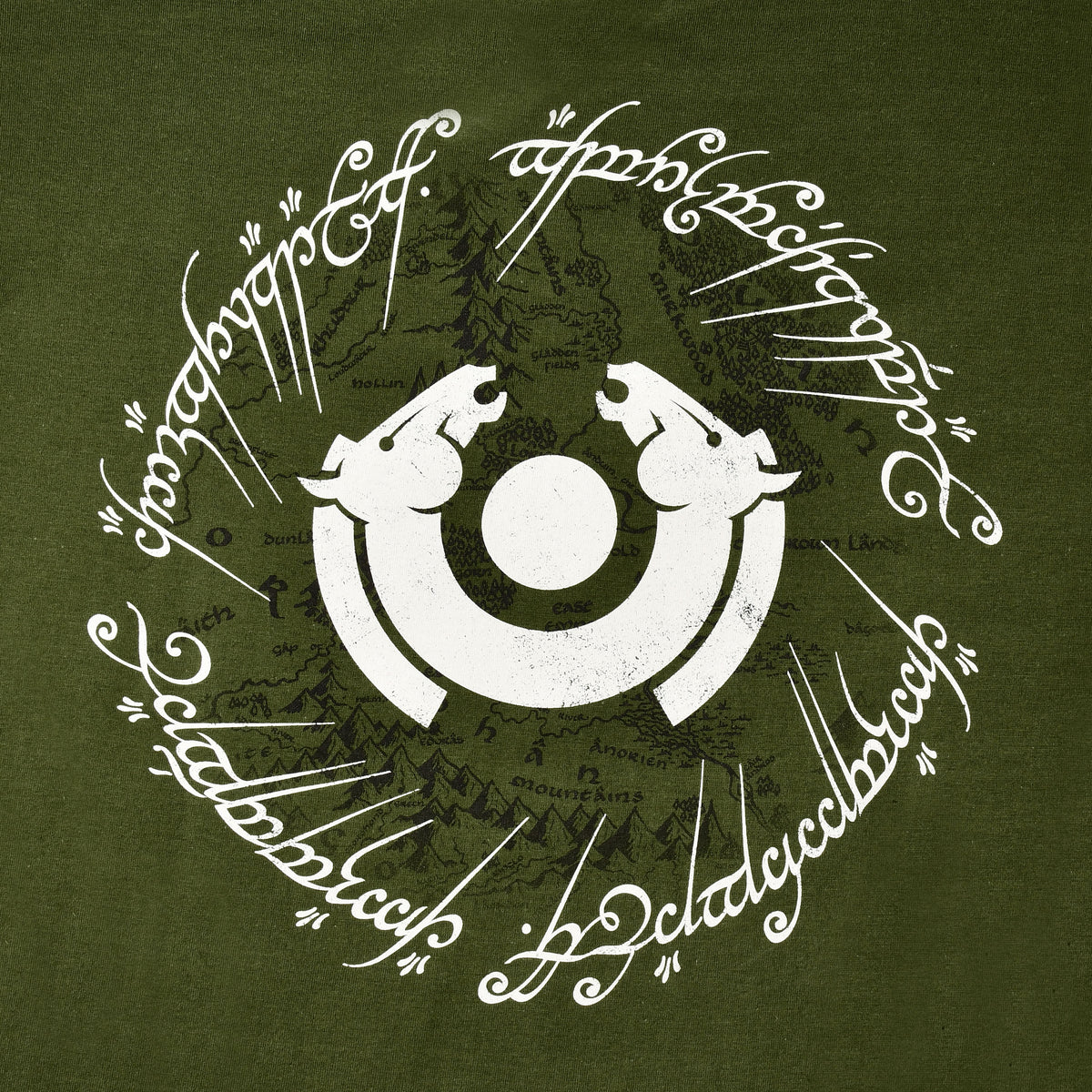 Produktbild Der Herr der Ringe - Rohan T-Shirt oliv