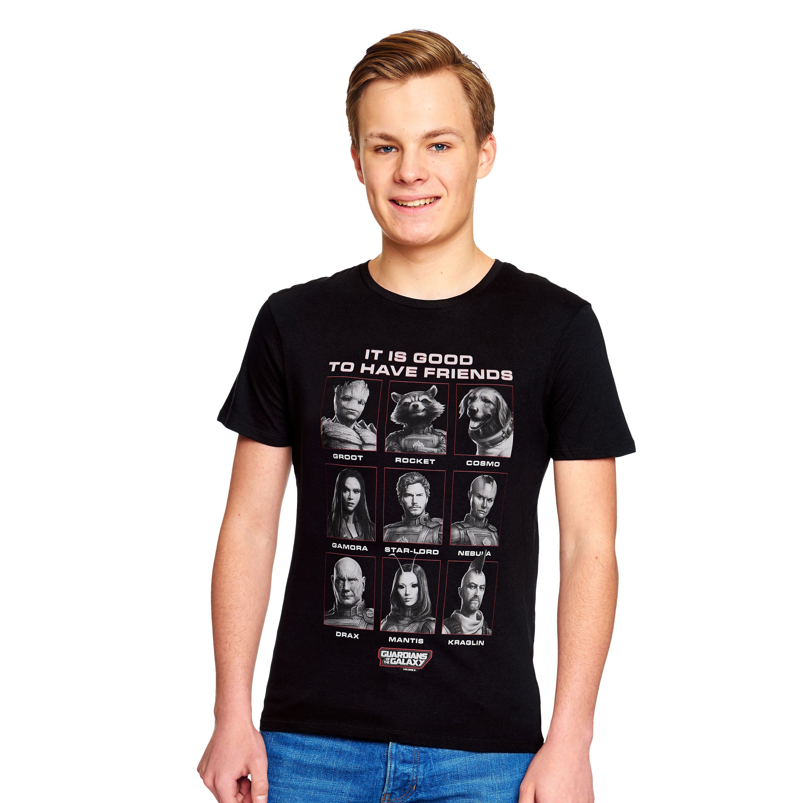 Produktbild Guardians of the Galaxy - Good Friends T-Shirt schwarz