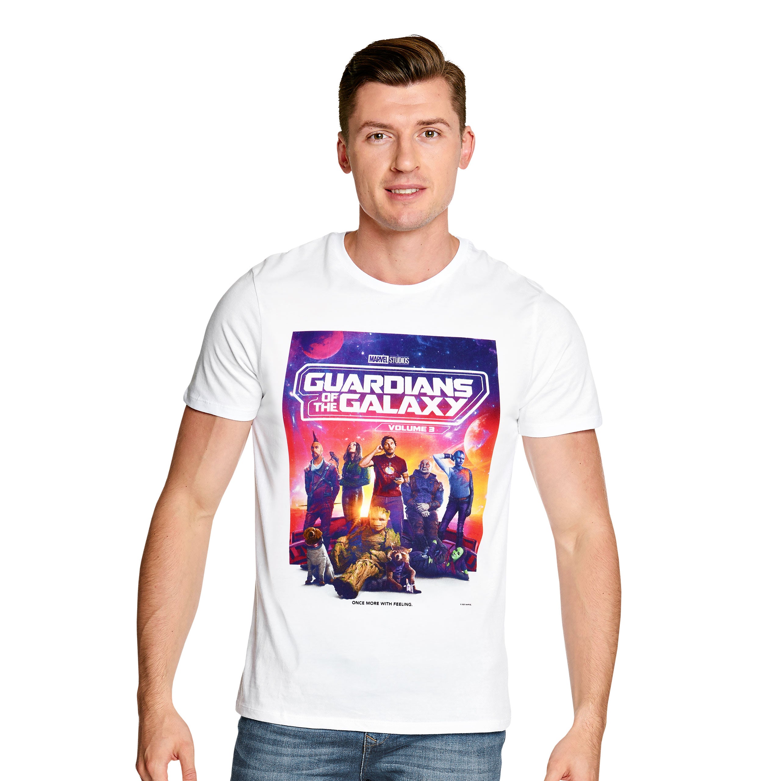 Produktbild Guardians of the Galaxy - Crew T-Shirt weiß