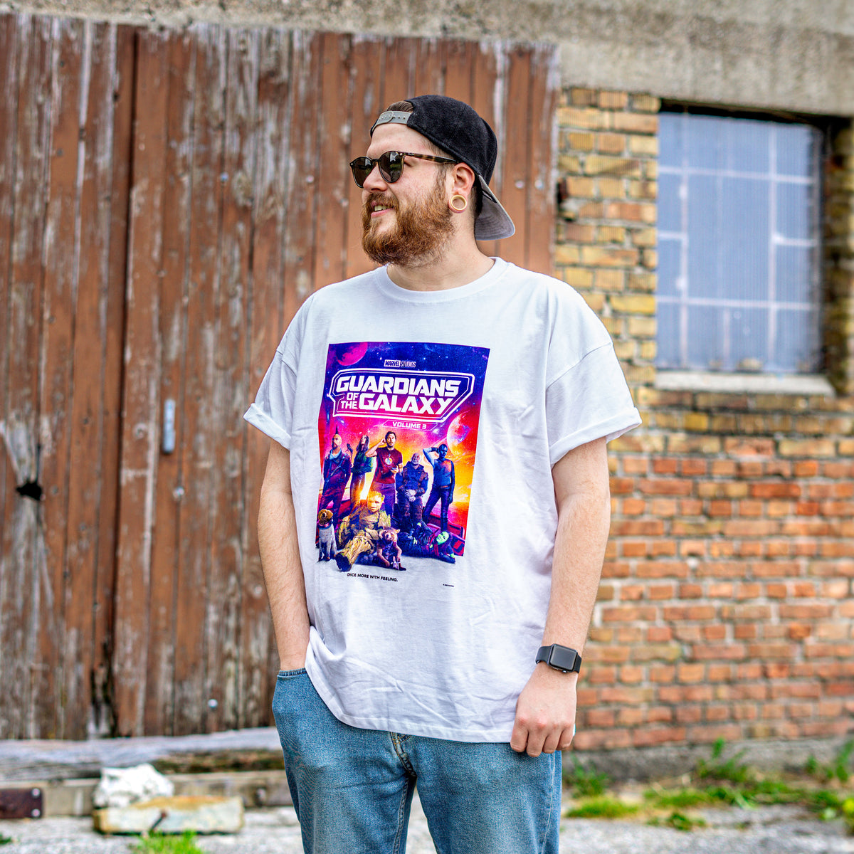 Produktbild Guardians of the Galaxy - Crew T-Shirt weiß