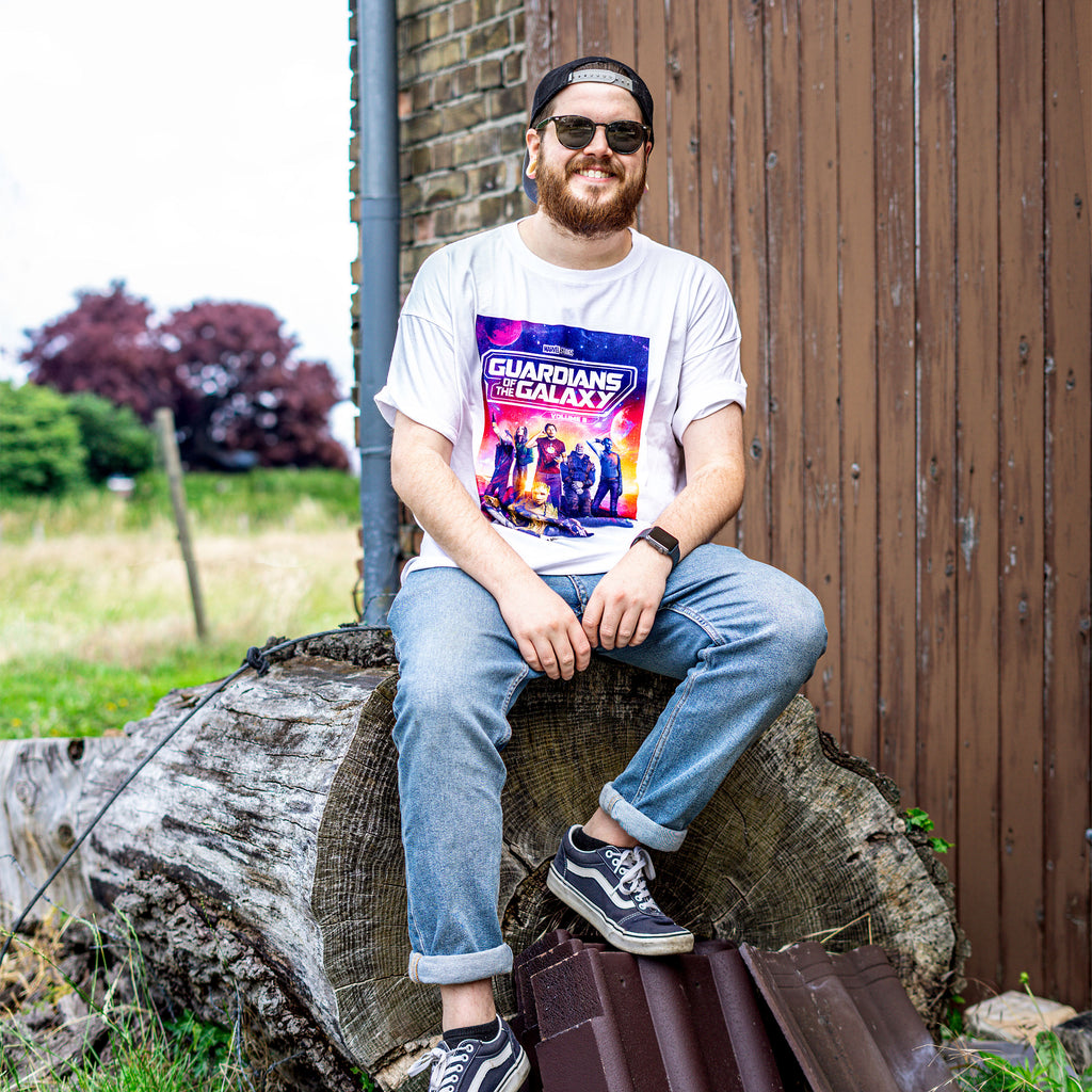 Produktbild Guardians of the Galaxy - Crew T-Shirt weiß