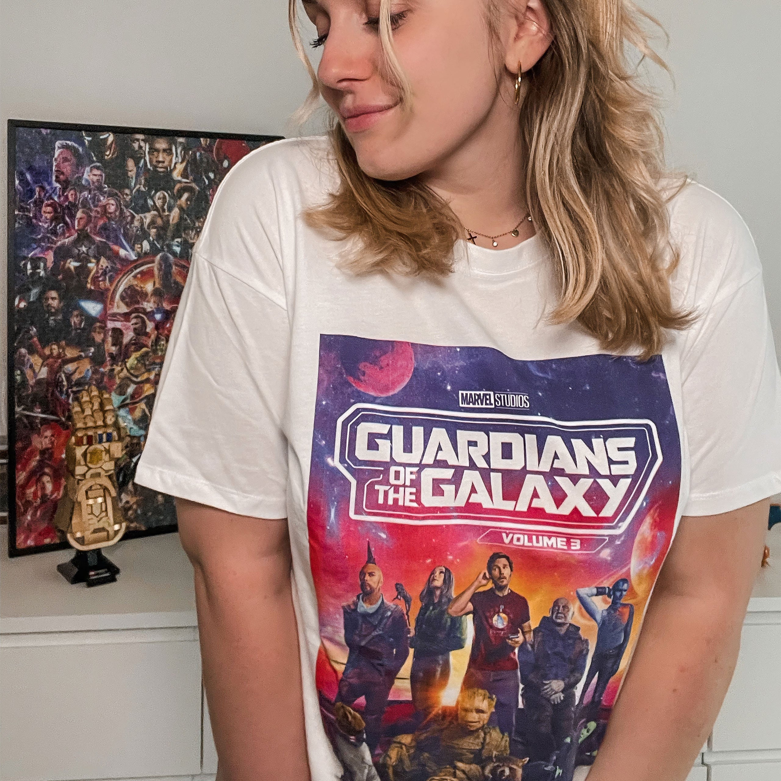 Produktbild Guardians of the Galaxy - Crew T-Shirt weiß
