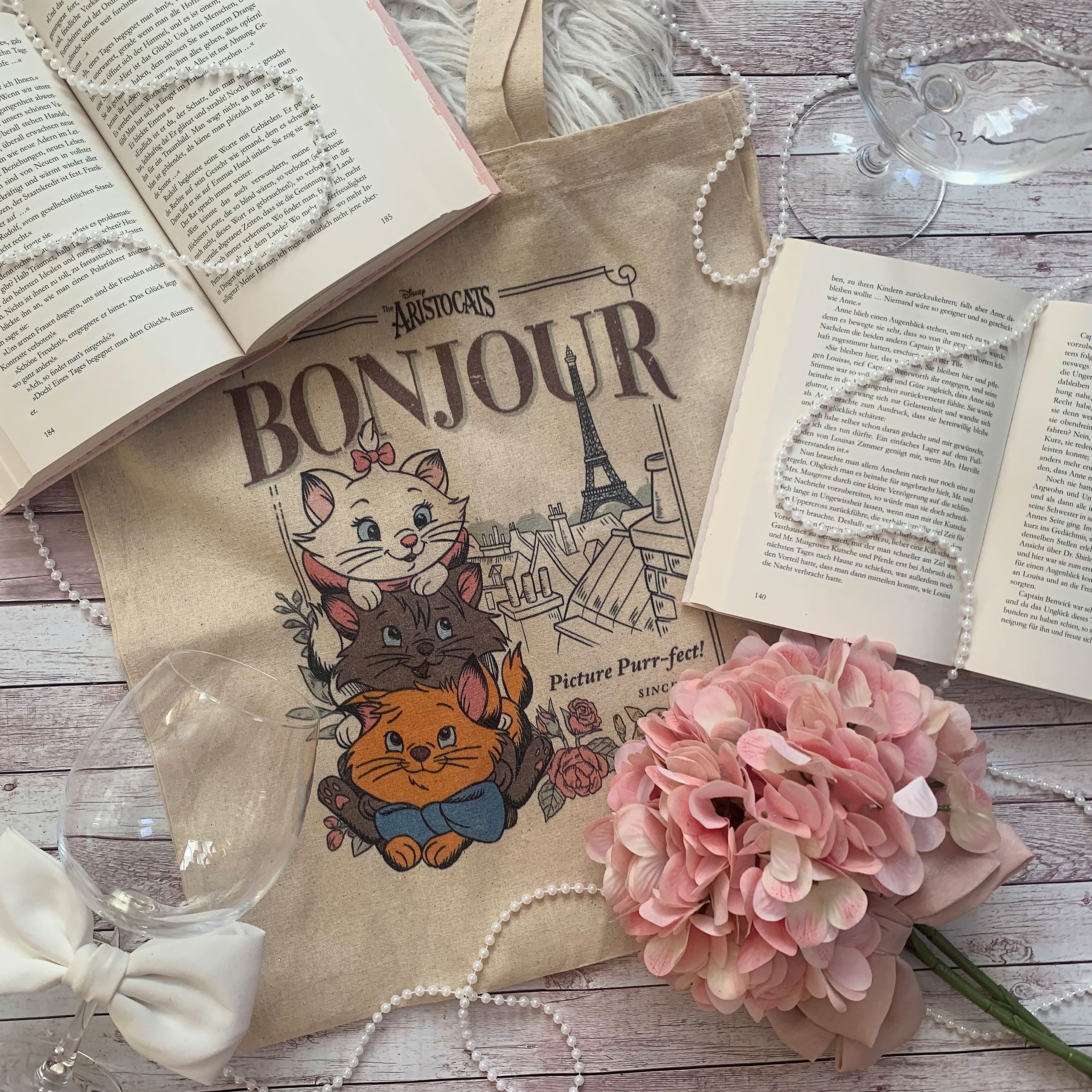 Produktbild Aristocats - Picture Purr-fect! Jutebeutel