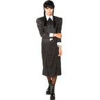 Produktbild Wednesday Addams Kostüm Kleid Damen schwarz