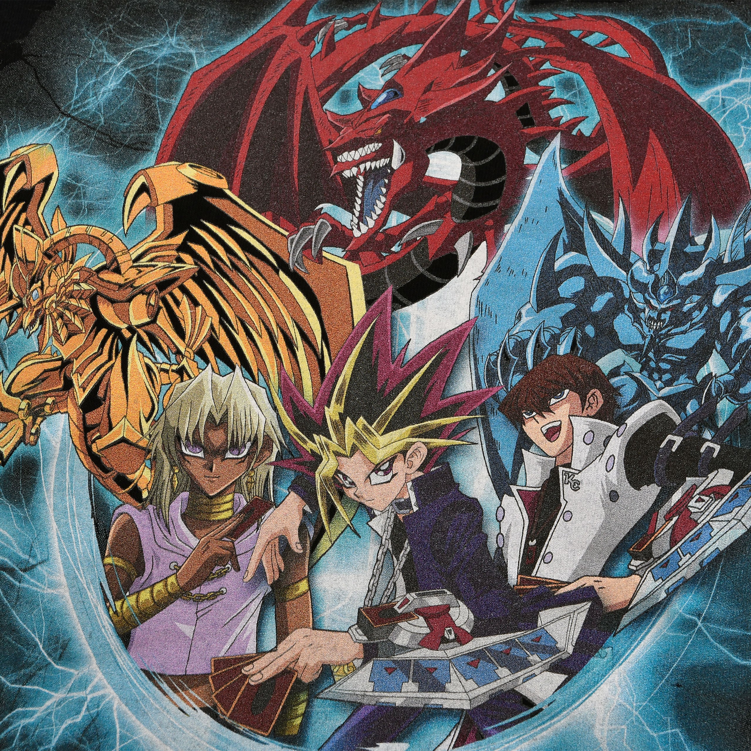 Produktbild Yu-Gi-Oh! - Group Shot Blue Vortex T-Shirt schwarz
