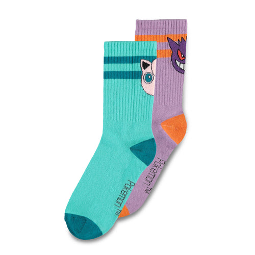 Produktbild Pokemon - Pummeluff & Gengar Socken 2er Set