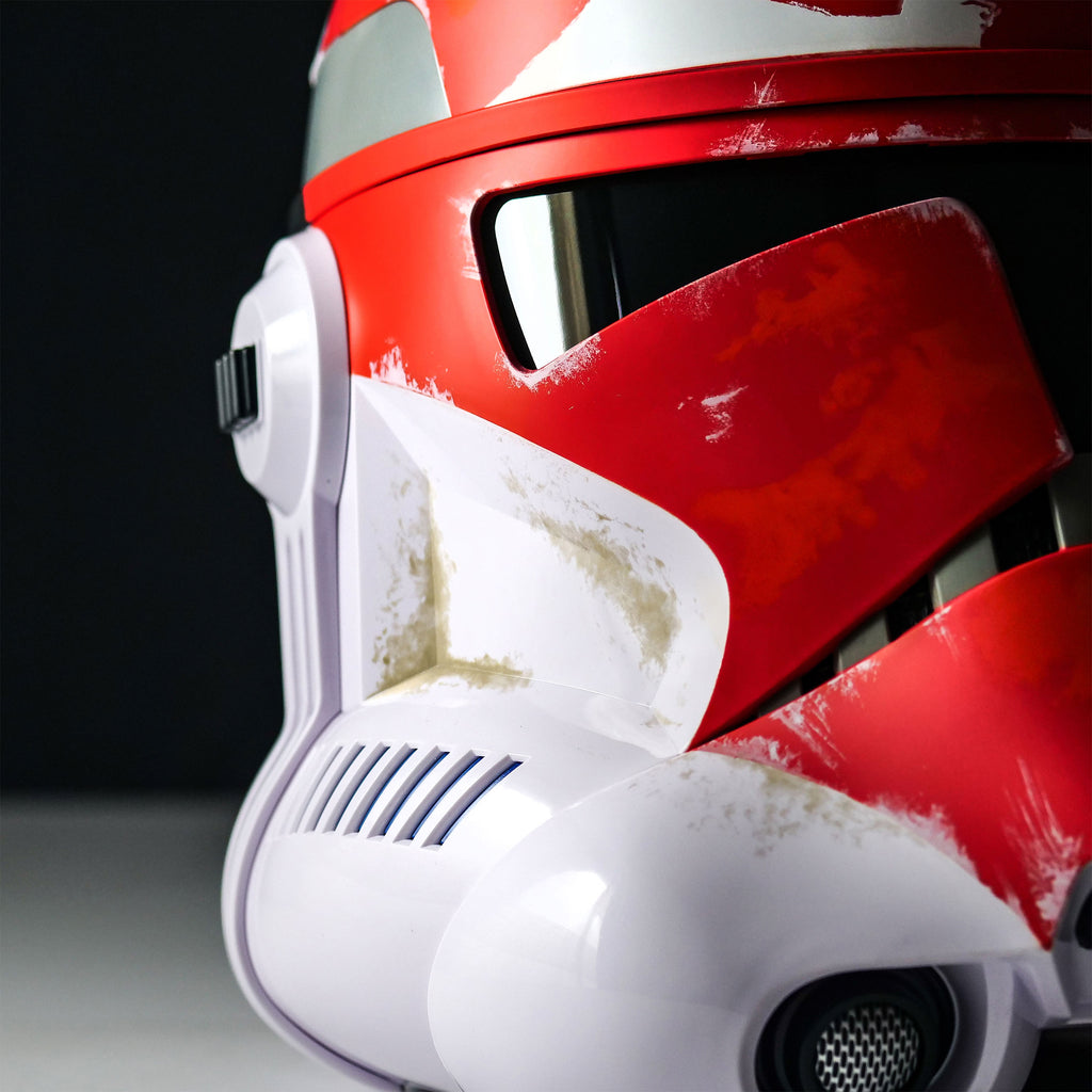 Produktbild Ahsoka Tano 332nd Clone Trooper Premium Helm Replik mit Stimmenverzerrer - Star Wars