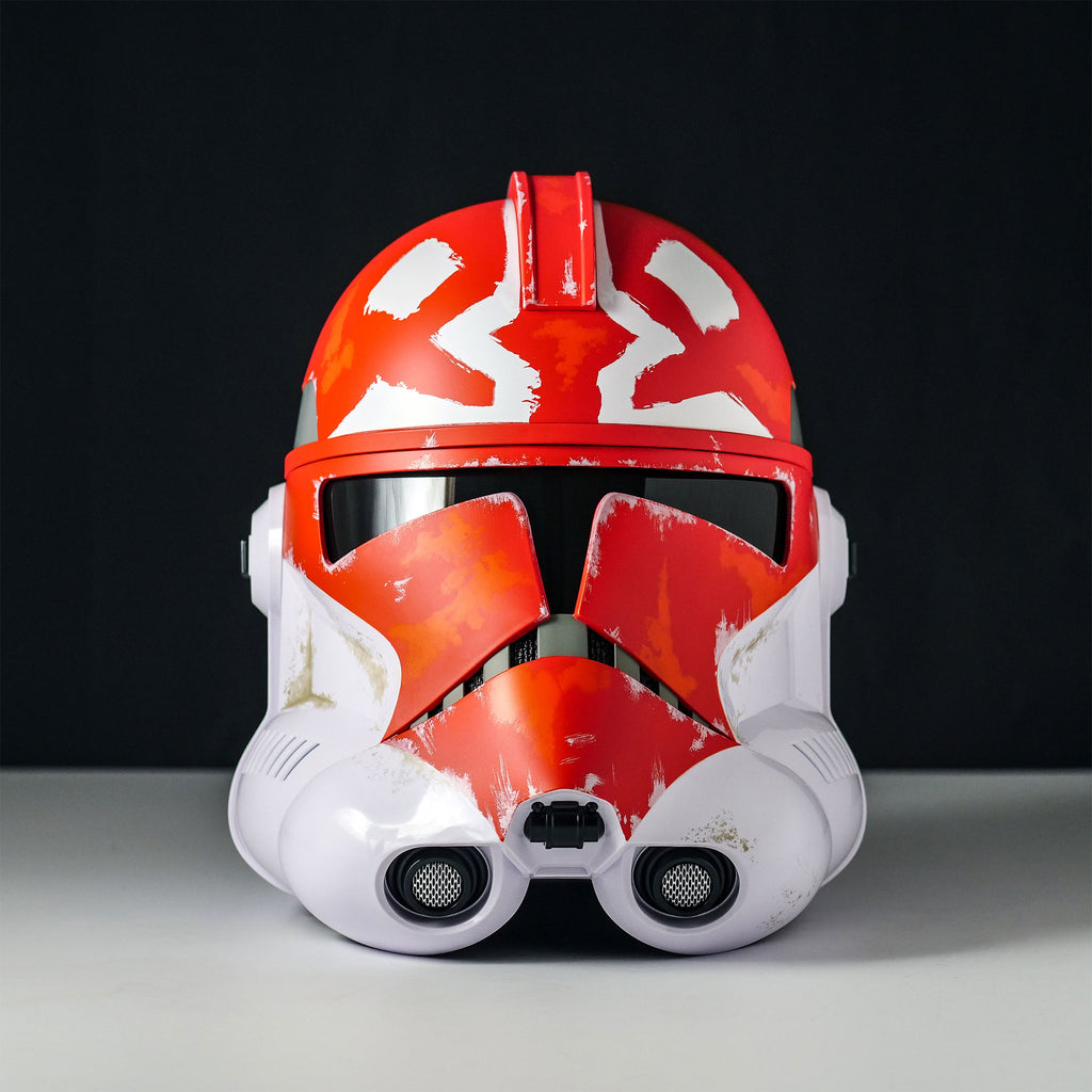 Produktbild Ahsoka Tano 332nd Clone Trooper Premium Helm Replik mit Stimmenverzerrer - Star Wars